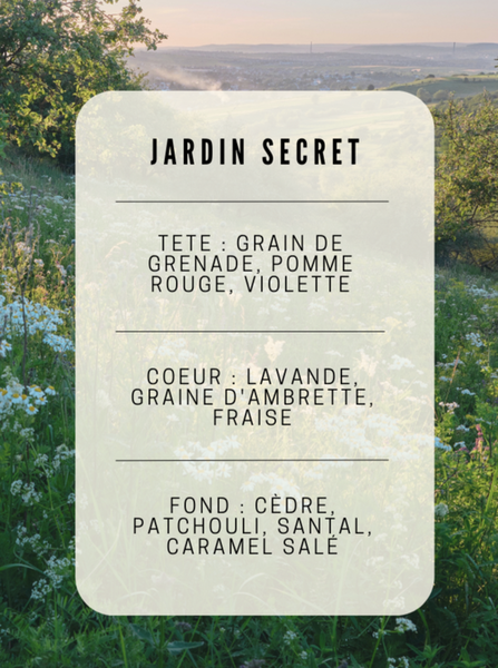 Parfums d'intérieur - Compagnie Marseillaise - Jardin Secret